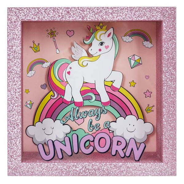 Always Be A Unicorn Sparbössa Black