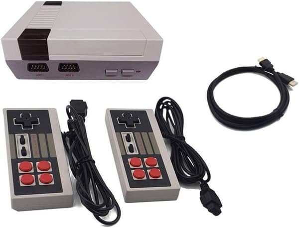 Tv-spelkonsol m Digital HDMI anslutning o 621 Retro Spel