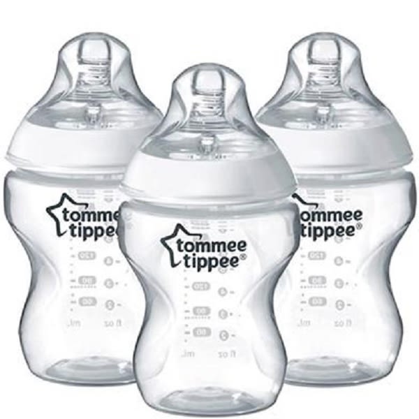 Tommee Tippee Closer to Nature Flaske 260ml 3Pk Acrylic