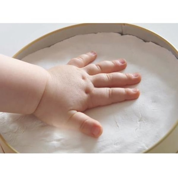 Baby Art Gipsavtryck Fantastisk bebisminnen för fot eller hand