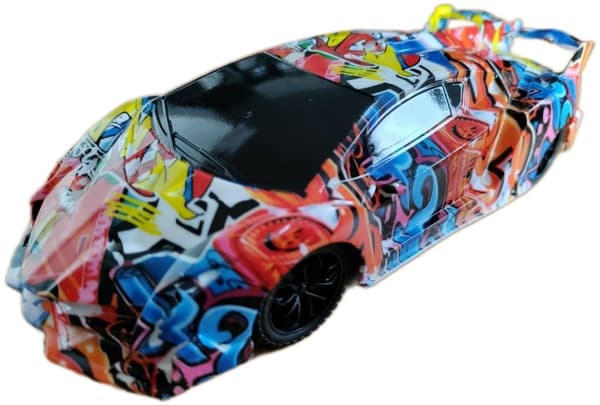 18cm Radiostyrd Racing Bil . Fr 3år