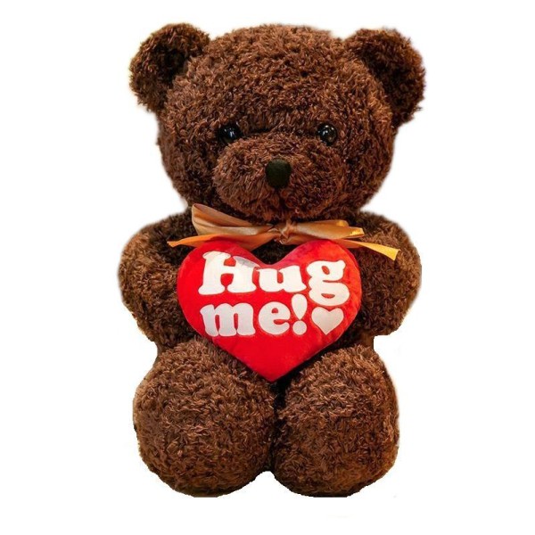 Hug ME! Nallebjörn med Hjärta . 30cm . Alla hjärtans dag