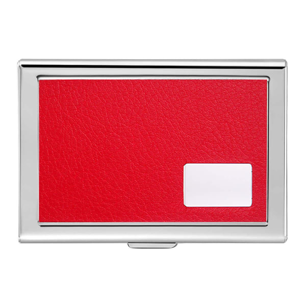 Kortholder / Lommebok - Rfid Safe - Rustfritt stål Pink