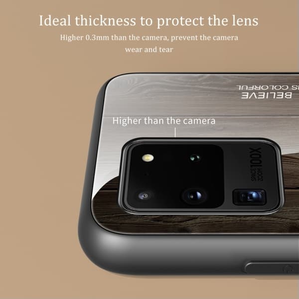 Samsung Galaxy S20 Skal- Lackerad trä