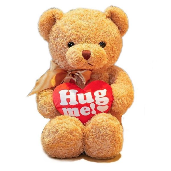 Hug ME! Nallebjörn med Hjärta .  30cm Alla hjärtans dag