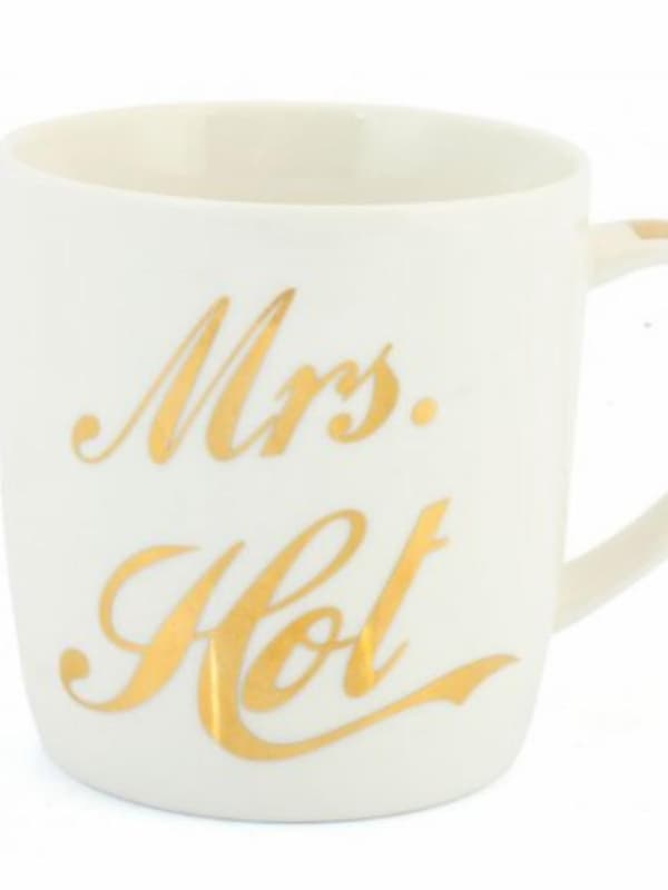 Mrs Hot Mugg m förpackning White