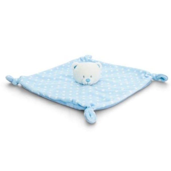 Keel Toys Snuttefilt Teddy  25cm Blå