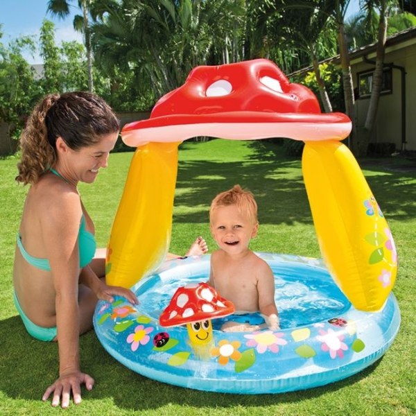 Intex Baby Pool Svamp Ø 102x88cm. 1-3 år