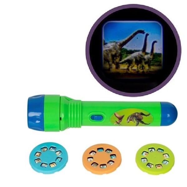Dinosauri Ficklampa projektor för barn m 24 Bilder