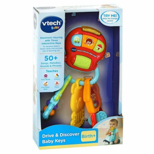 Vtech Drive & Discover Keys & Control. Fra fødselen Multicolor