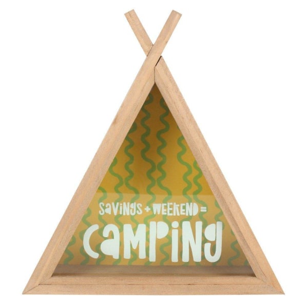 Sparegris + Helg = Camping Beige