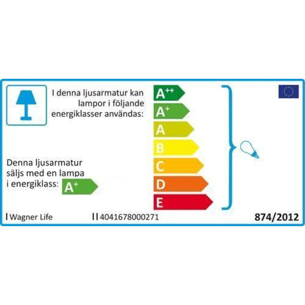 XL LED Fontän m Kärlekspar för Väggdekoration . 36 cm