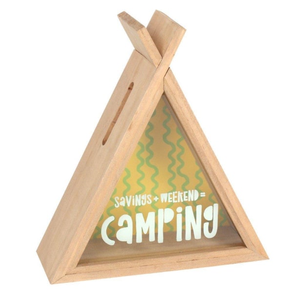 Sparegris + Helg = Camping Beige