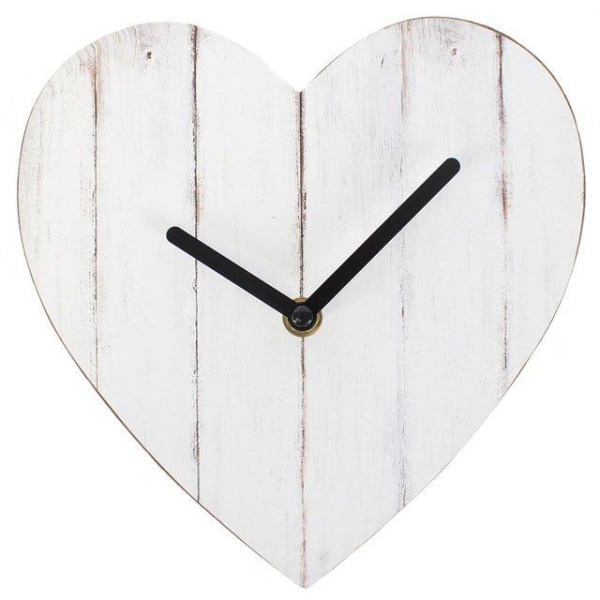 Sydämenmuotoinen seinäkello - kello