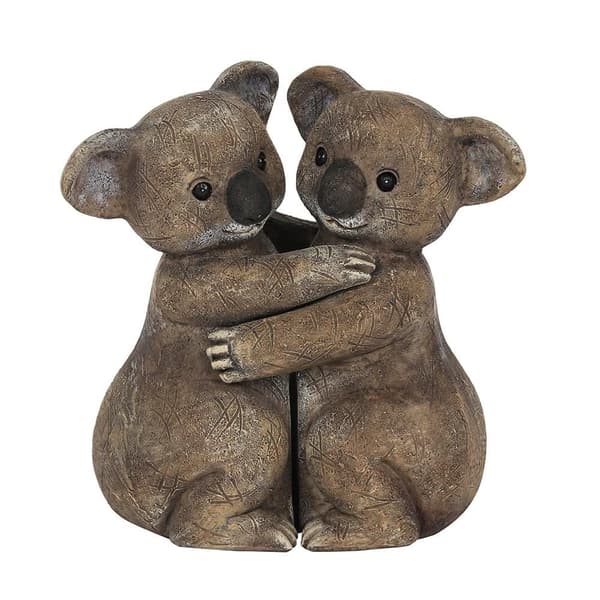 Koala Par Prydnad placeras ihop eller separat Brown