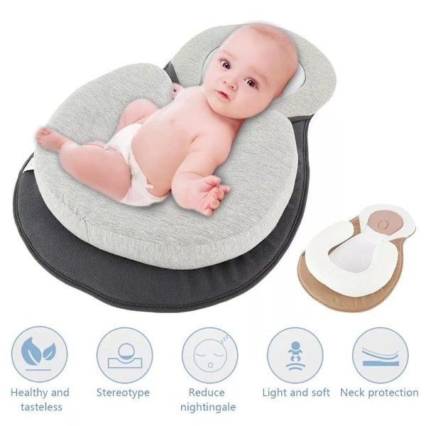 Babynest Ger perfekt rygg- och benstöd för din bebis. Grey