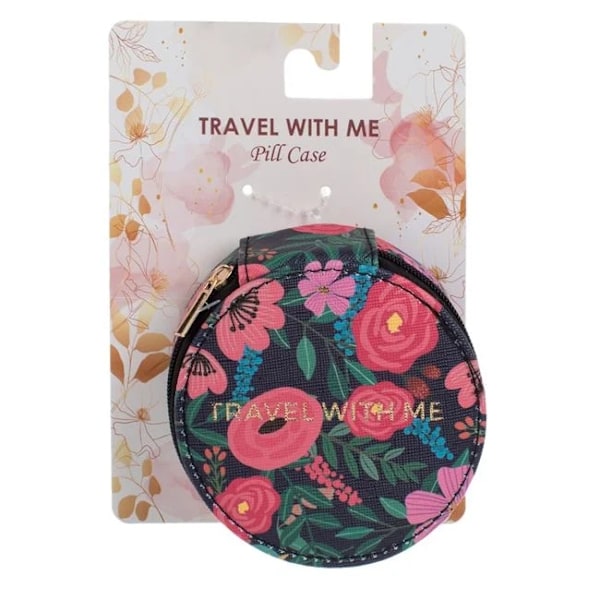 Travel With Me PILLERASK m Fodral  för 1 veckas doserings