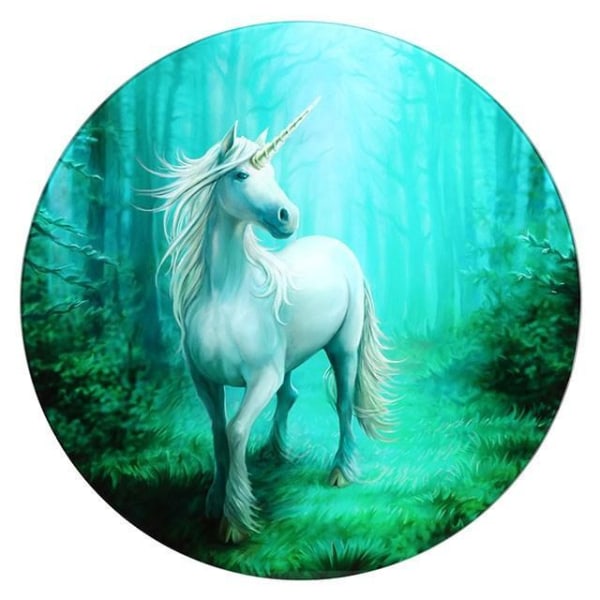 Enhjørning i glass - Forest Unicorn