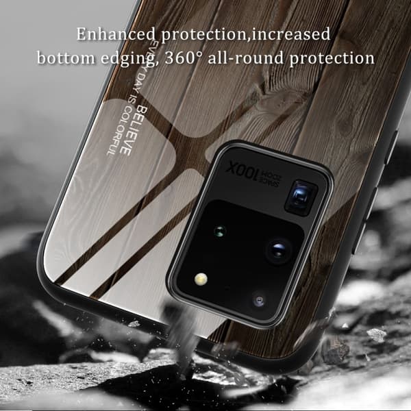Samsung Galaxy S20 Skal- Lackerad trä