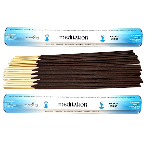2-Pack Elements Meditation Rökelsestickor