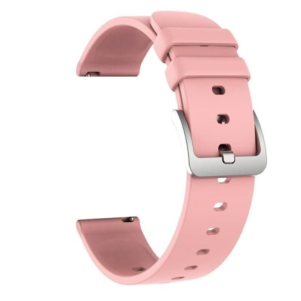 Smartklokke-armbånd med 2 x 20 mm pinne Pink
