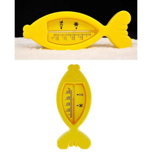 2STK Badetermometer i form af en fisk - termometer