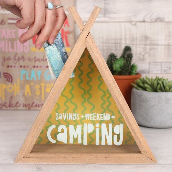 Sparbössa Savings + Weekend = Camping Beige