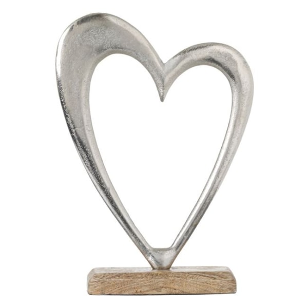 Stort moderne hjertepynt 28 cm i højden - Valentinsdag