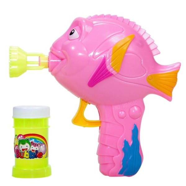 Batterifri Fish Bubble Gun - Skyter såpebobler