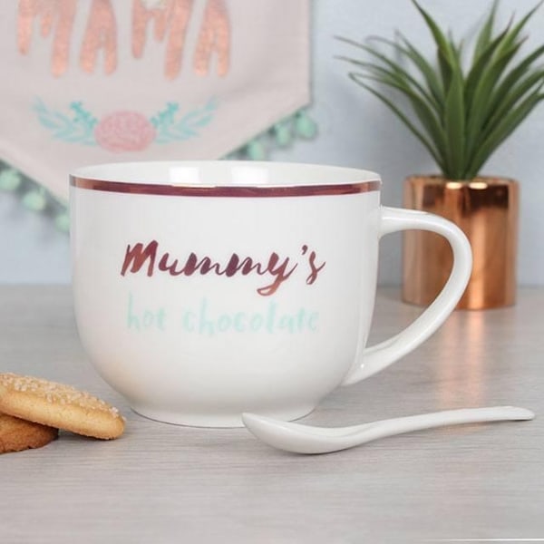 XL Mummy's Hot Chocolate Kopp o Sked