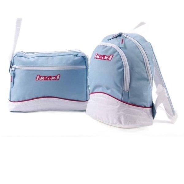 Sæt med 2 tasker, bestående af en rygsæk og en messenger stil sh Multicolor