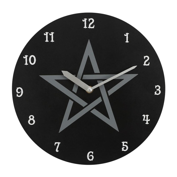 Pentagram Veggklokke - Klokke