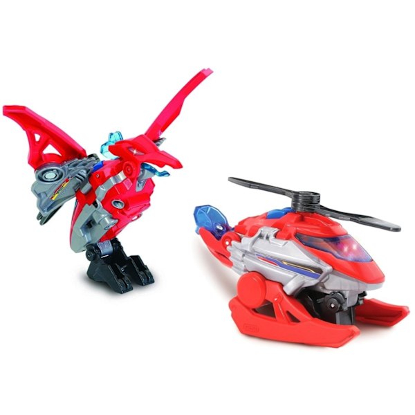 Färvandla Dino Till Bil/Helikopter . F 3-8år