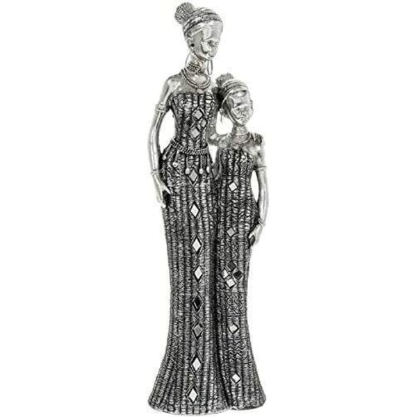 Silver Massage Sisters Ornament - Højde ca 31cm