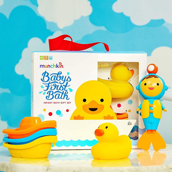 Munchkin Badleksaker Presentset .Fr 18 månader + . Bpa Fri Multicolor