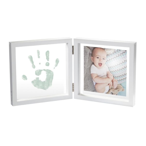 Baby Art My Baby Touch Print Hvid ramme