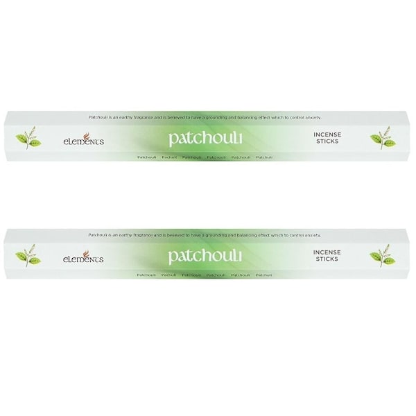 2-Pack PATCHOULI Rökelsestickor - ca 40 stickor