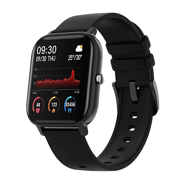 Stilren Smartklocka P8b Med Massa Funktioner Blue