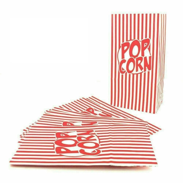 24-pak Popcorn tasker, tasker til børnefest popcorn
