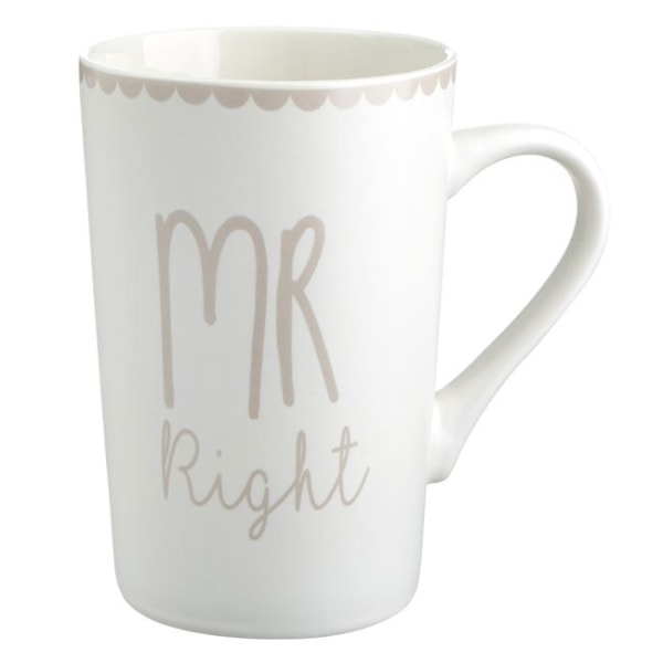 Mr Right & Mrs Always Right Mugg set . Alla hjärtans dag