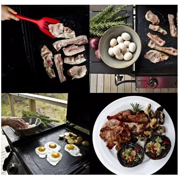 Non Stick Grillmatta Ugnsmatta & Bakningsmatta - Non Stick 8-PACK GRILLMATTA