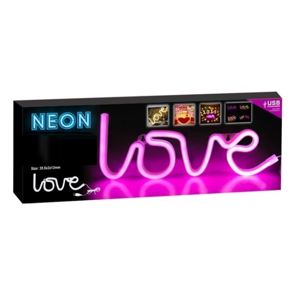 Stor Neon LOVE Nattlampa . 35.5cm x 13cm