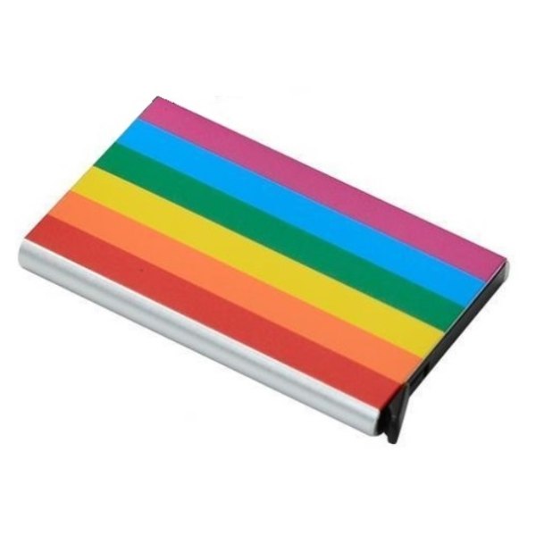 Pride-kortholder med RFID-beskyttelse. Pop op