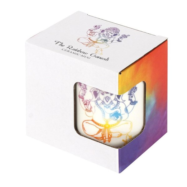 Rainbow Ganesh krus m emballage