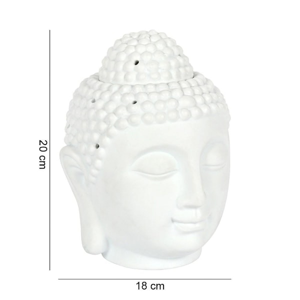 Stor Buddha huvud oljebrännare