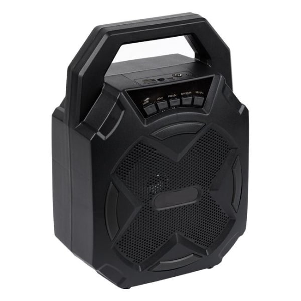 Bærbar karaoke Bluetooth-høyttaler med innebygd batteri og mikrofon