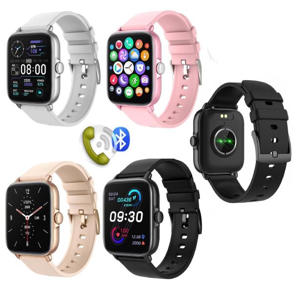 Stilfuldt Smart Watch med BT Call O Full HD Pink