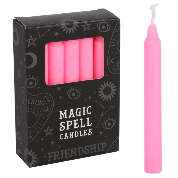 12-Pack Rituals FRIENDSHIP Chandelier - Candle Magic Pink