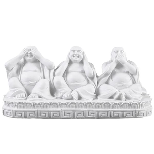 3kpl Buddha - Hear / See / Speak No Evil setti