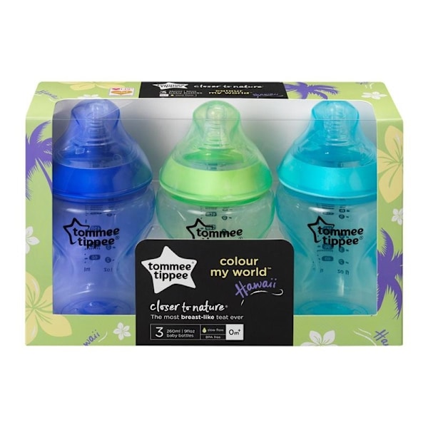 Tommee Tippee - 3 st x 260ml Nappflaskor Set